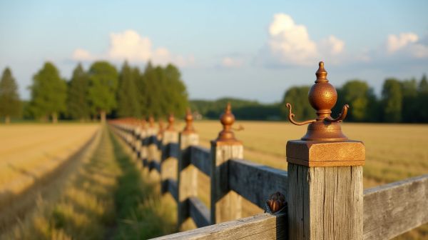 Étonnants avantages des poteaux de grillage pour votre clôture