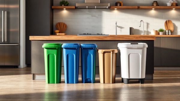 Les meilleures solutions de poubelles pour un tri efficace